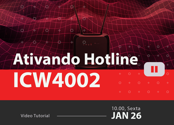 Ativando o Hotline na Interface Celular ICW4002