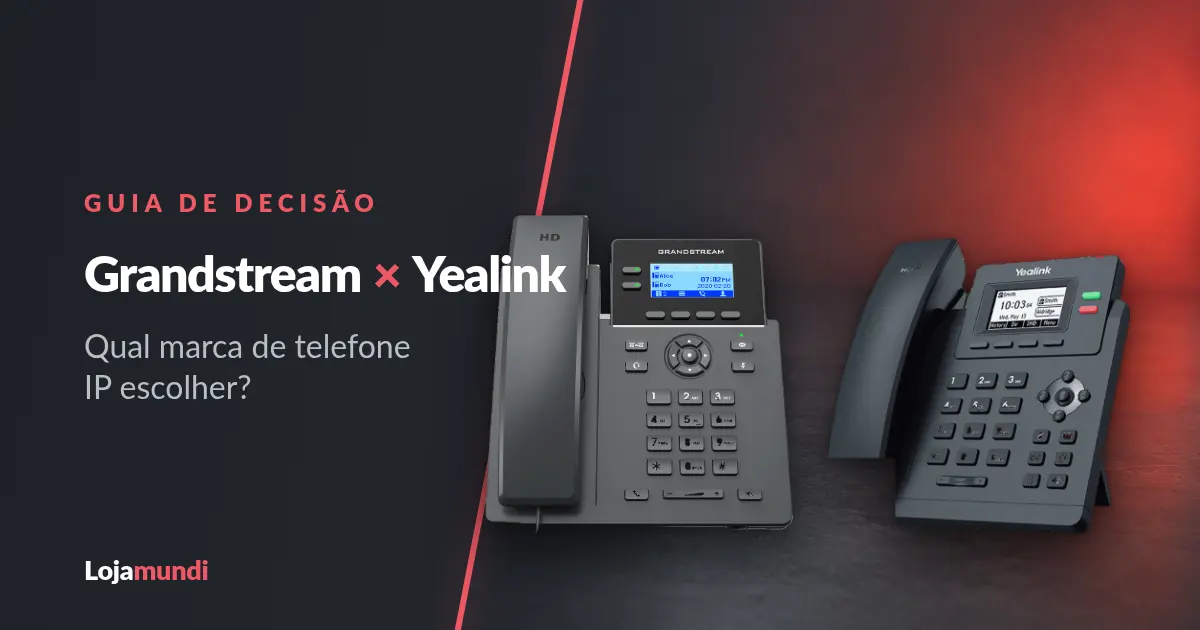 Grandstream ou Yealink: Qual Marca de Telefone IP Escolher?