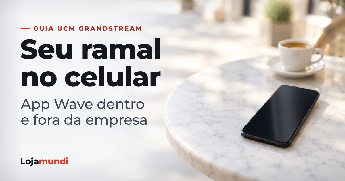 Ramal no celular: como usar o app Grandstream Wave