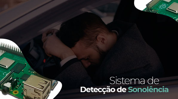 Sistema de detecção de sonolência do motorista usando Raspberry Pi e OpenCV