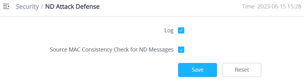 Defesa contra Ataque ND (IPv6)