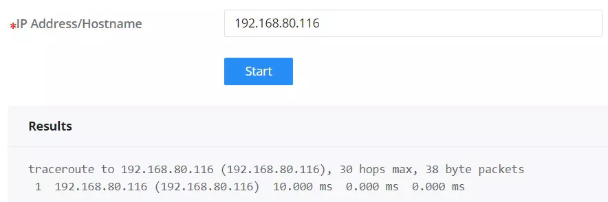 Ferramenta Traceroute