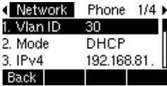 Tela de Status do Telefone P10W