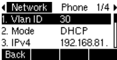 Tela de Status do Telefone P20P