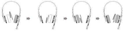 Qualidade de áudio do headset