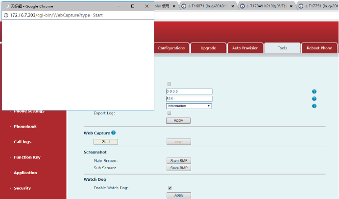 Interface de Captura de Pacotes de Rede na Web
