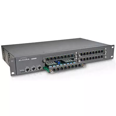 Channel Bank Aligera AX600 32 Portas FXS para PABX Asterisk (TDMoE)