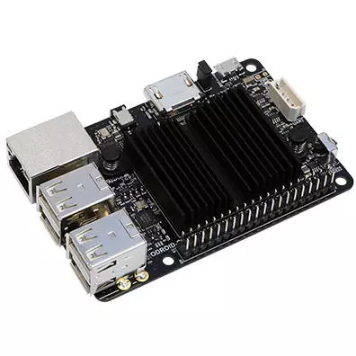 Placa ODROID-C2 Quad-Core 2GB RAM 64-bit com HDMI e Gigabit Ethernet