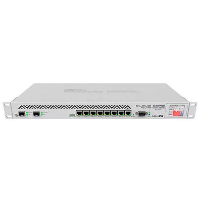 Roteador MikroTik CCR1036-8G-2S+ Cloud Core Router 36 Núcleos 1.2GHz, 4GB RAM, 8 Portas Gigabit e 2 SFP+ 10G