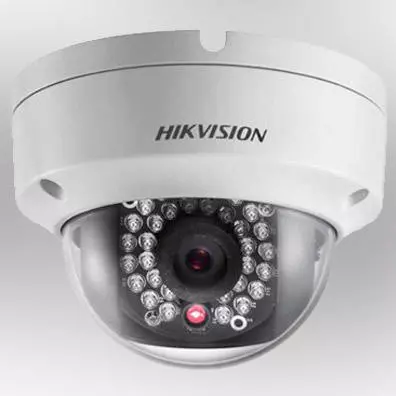 Câmera IP Dome Hikvision DS-2CD2120F-IWS 2MP Wi-Fi com Infravermelho de 30m e Áudio Bidirecional