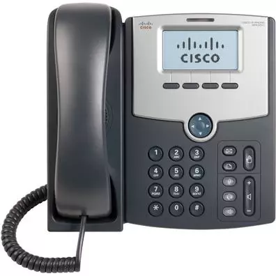 Telefone IP Cisco SPA512G 1 Linha SIP, 2 Portas Gigabit Ethernet, PoE e Display LCD