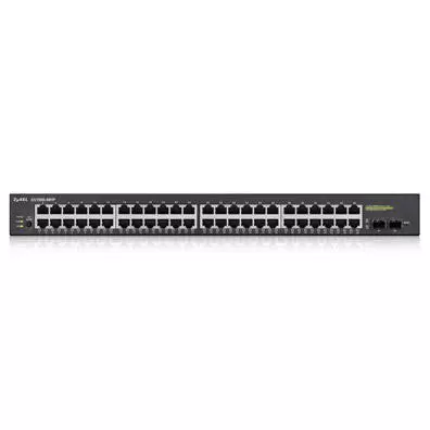 Switch Zyxel GS1900-48HP - 48 Portas Gigabit com 24 PoE+ e 2 SFP Gerenciável