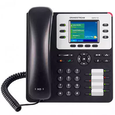 Telefone IP Grandstream GXP2130 3 Linhas Gigabit Bluetooth