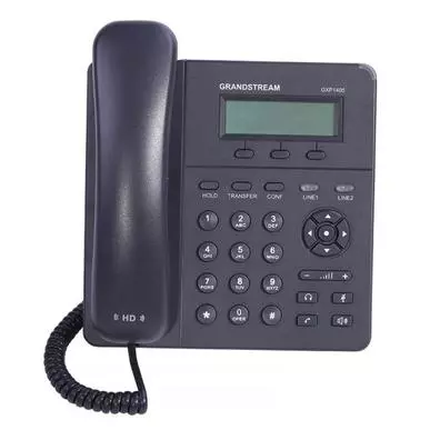 Telefone IP Grandstream GXP1405 — 2 Linhas SIP, PoE Integrado e Áudio HD G.722