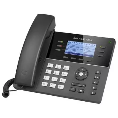 Telefone IP Grandstream GXP1760 com 6 Linhas, 3 Contas SIP e PoE Integrado