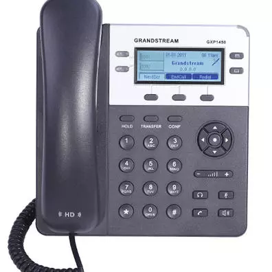 Telefone IP Grandstream GXP1450 - 2 Linhas SIP, Áudio HD e PoE Integrado