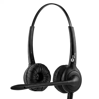 Headset USB TopUse FP 350 Biauricular com Cancelamento de Ruído e Laudo Acústico Certificado