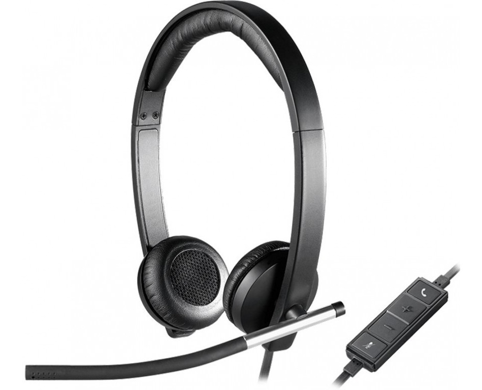 Headset-Logitech-H650E-Stereo-USB