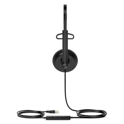Yealink Telefonia Yealink USB headset UH34 Lite Mono UC, zwart