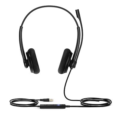 Foto 1 do produto Headset Yealink UH34 Lite Dual Teams – 2 Fones, Espuma