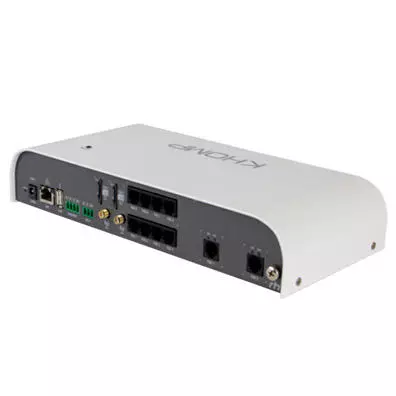 Central PABX Híbrida Khomp NGP 822 – 4 Ramais FXS, 2 Linhas FXO e 2 Canais GSM com URA, SMS e Controle de Acesso