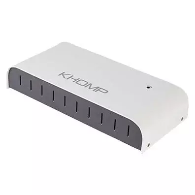 PABX Híbrido Khomp NGP822 8 FXS + 2 FXO com GSM, Wiegand e URA Integrada