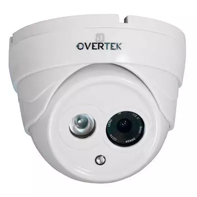 Câmera IP Dome Overtek OT-4002-CI Full HD 1080p 2MP com Infravermelho 15m e Lente 6mm