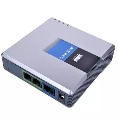 Adaptador VoIP Linksys PAP2T 2 Portas FXS SIP Desbloqueado