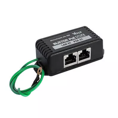 Injetor PoE Gigabit Volt 12 a 48VDC RJ45 10/100/1000