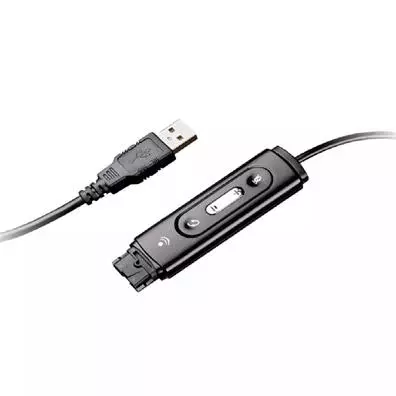 Amplificador USB Plantronics DA45 Quick Disconnect - Adaptador USB para Headset com Áudio Wideband