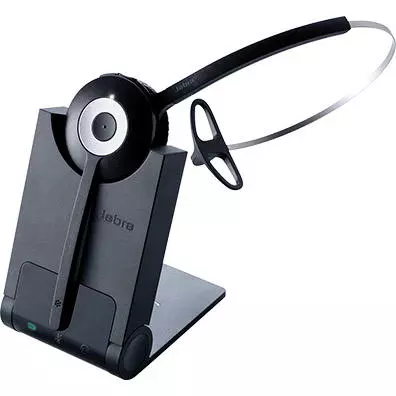 Headset Sem Fio Jabra Pro 900 Profissional DECT – Alcance de 120m e 8h de Conversação