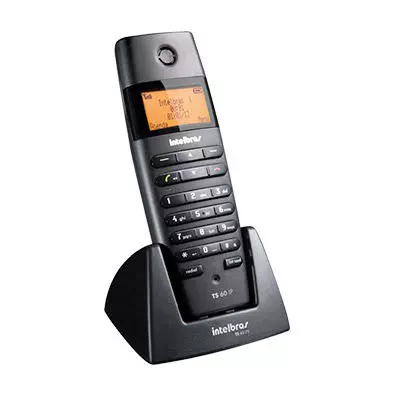 Ramal Telefone IP Sem Fio Intelbras TS 60 IPR — Extensão DECT para Central TS 60 IP