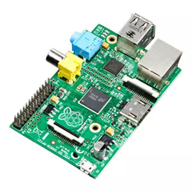Placa Raspberry Pi Model B 512MB com Case e Dissipador