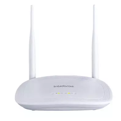 Roteador Wireless Intelbras IWR 3000N Wi-Fi 4 300Mbps 2 Antenas 5dBi com IPv6