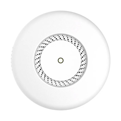 Access Point Mikrotik cAP ac Dual Band Gigabit RBCAPGI-5ACD2ND – Wi-Fi 2.4/5 GHz, 2 Portas Gigabit e PoE para Teto