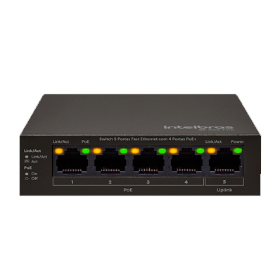 SF500-Switch-5p-Intelbras-PoE-Ethernet