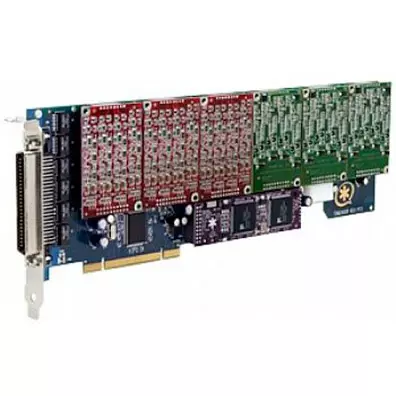 Placa Asterisk TDM2400P 24 Portas FXO/FXS Modular para PABX Asterisk - Similar Digium