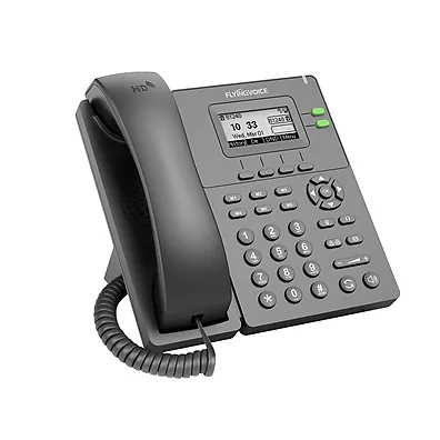 Telefone IP FlyingVoice P20P - 2 Linhas SIP, Wi-Fi 2.4GHz, PoE, USB 2.0 e Voz HD