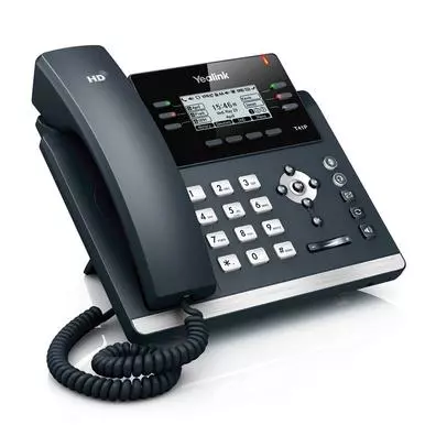 Telefone IP Yealink T41S 6 Linhas SIP PoE USB Voz HD