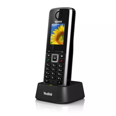 Telefone IP Sem Fio Yealink W52H - Ramal Adicional DECT com Áudio HD