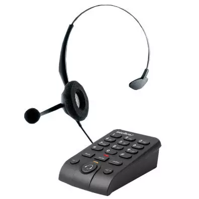 Telefone Headset Intelbras HSB 50 com Microfone Cancelador de Ruído e Conector RJ9