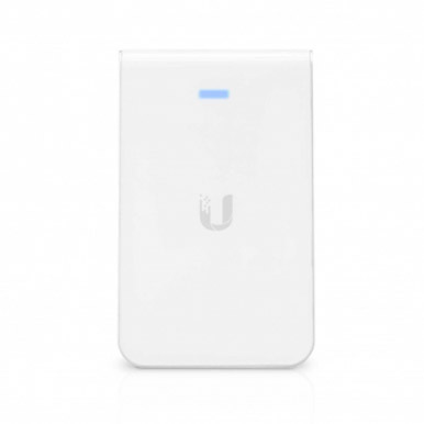 Access Point Ubiquiti UAP-AC-IW In-Wall UniFi AC Dual Band 802.11ac com PoE Passthrough e 3 Portas Gigabit