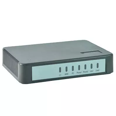 Gateway VoIP Analógico Realtone WSS4 com 2 FXS e 2 FXO