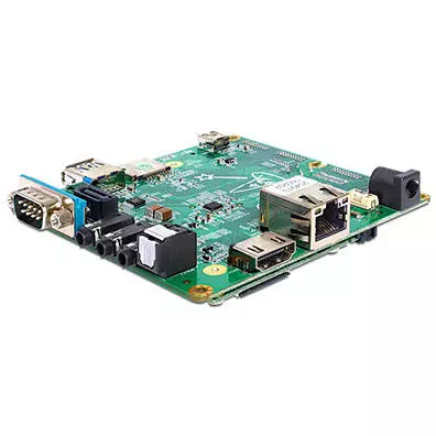 Placa de Desenvolvimento Wandboard Quad Freescale i.MX6 2GB DDR3 com Wi-Fi e Bluetooth