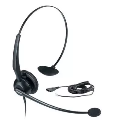 Headset Yealink YHS32 RJ9 com Cancelamento de Ruído para Telefone IP
