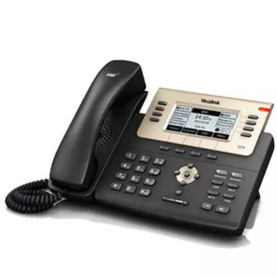 Telefone IP Yealink SIP-T27P – 6 Contas SIP, 21 Teclas, PoE e Áudio HD