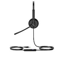Foto 3 do produto Headset Yealink UH34 Dual Teams – 2 Fones, Couro Sintético