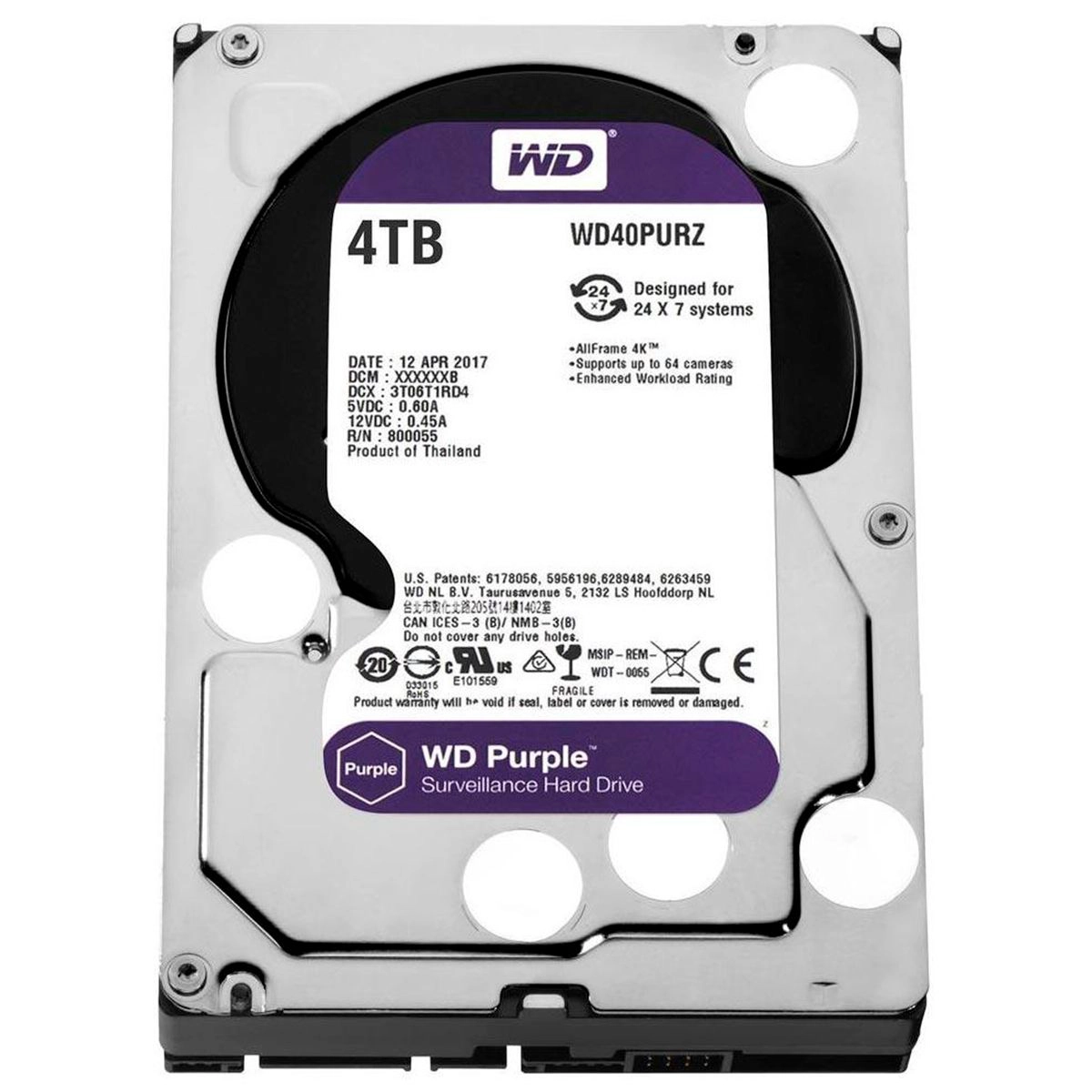 HD-Para-Vigilancia-4TB---WD-Purple-Western