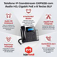 Foto 2 do produto Telefone IP Grandstream GXP1628 com 2 Linhas SIP, Gigabit PoE, 8 Teclas BLF e Áudio HD