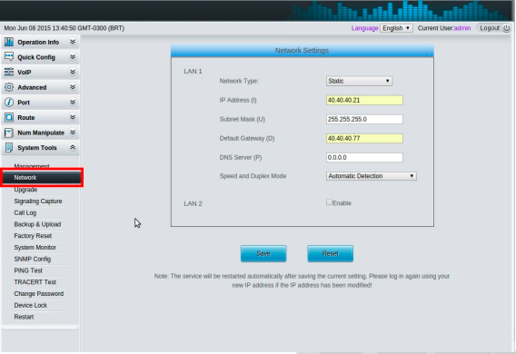 Como Configurar Gateway Synway SMG 1000 FXO e FXS